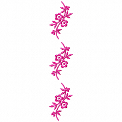 Flowers And Tree Embroidery Design 12 Flowers And Tree Embroidery Design 12